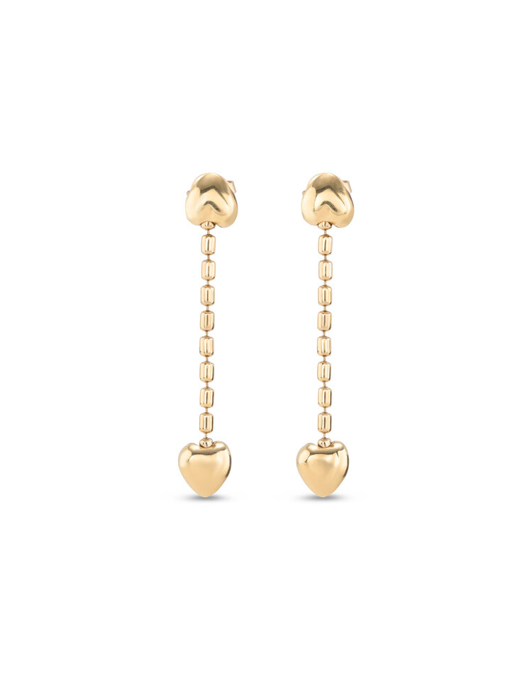 UNO De 50 Cupido Earrings Gold