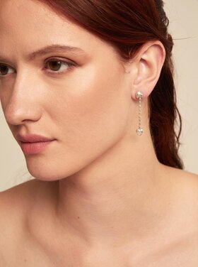 UNO De 50 Cupido Earrings Silver