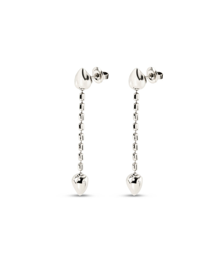 UNO De 50 Cupido Earrings Silver