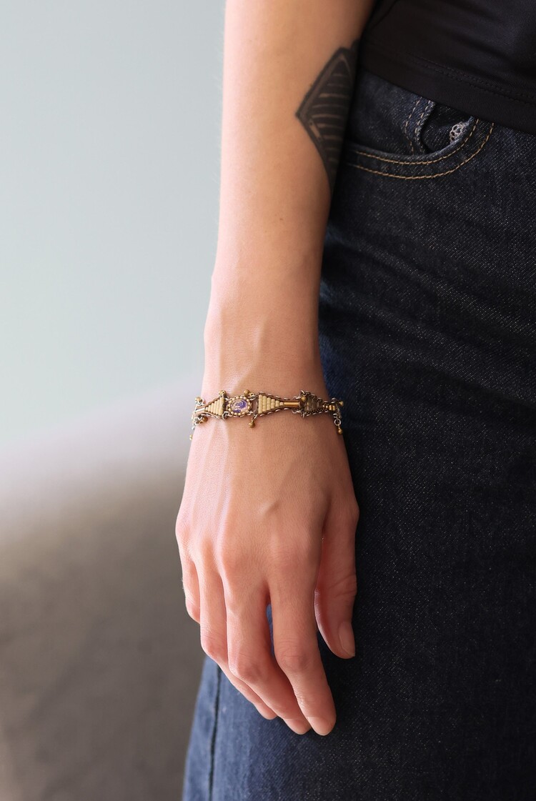 Ayala Bar Drops of Gold Bracelet, Eirene