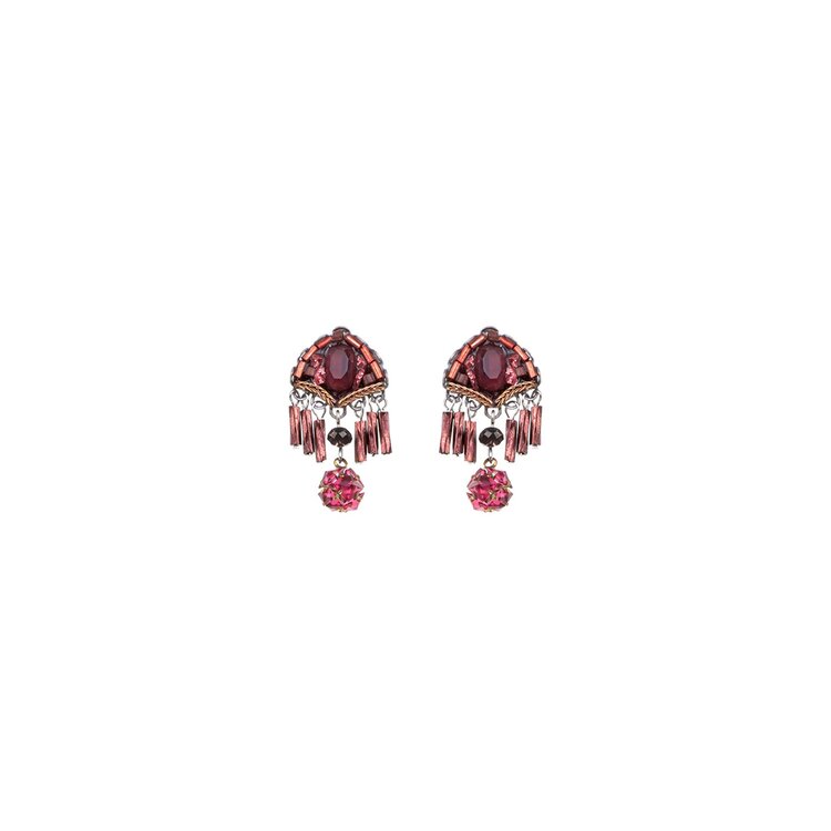 Ayala Bar Mulled Wine Earrings, Silenzio