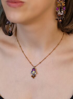 Ayala Bar Winter Warmth Necklace, Clay