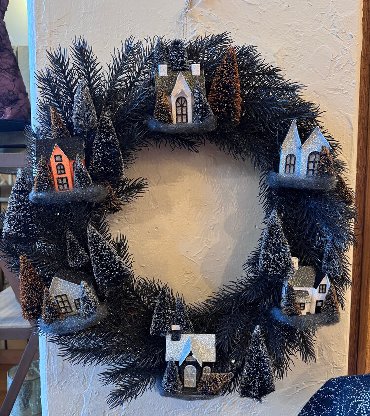 180 Degrees Halloween Wreath