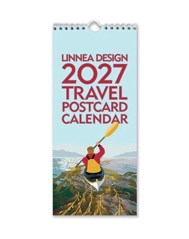 Linnea 2027 Travel Poster Calendar