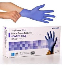 McKesson NonSterile Textured Nitrile Gloves
