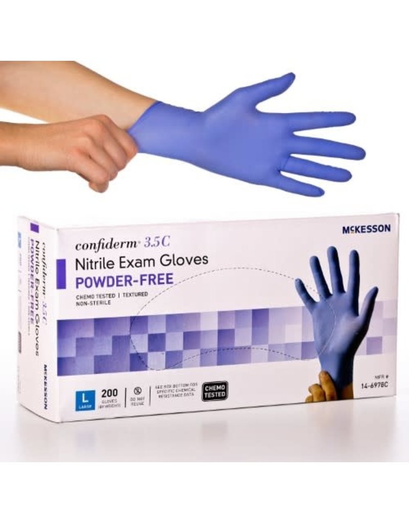 McKesson NonSterile Textured Nitrile Gloves