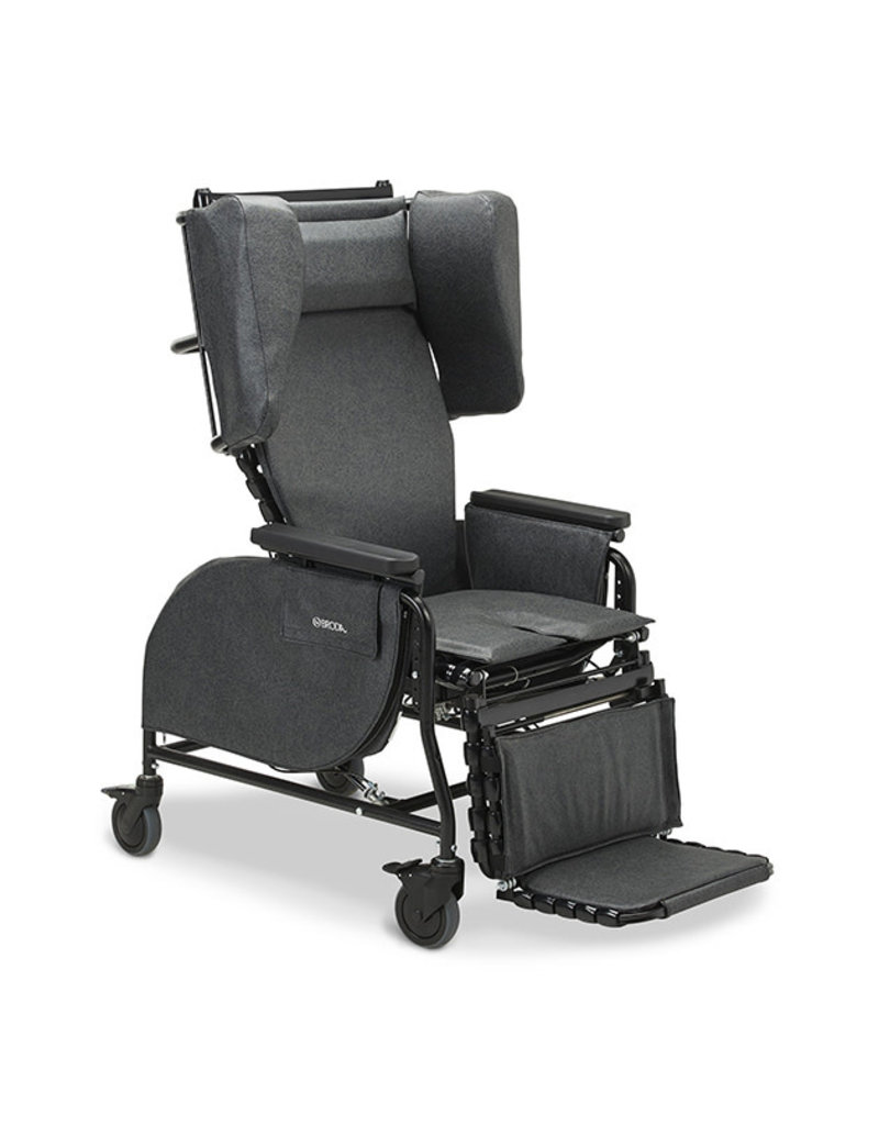 Broda Seating Midline Tilt Recliner Black/Charcoal 20