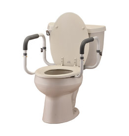 TOILET SUPPORT RAILS