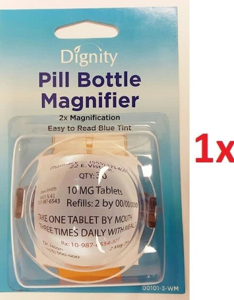 Dignity Pill Bottle Magnifier  2x