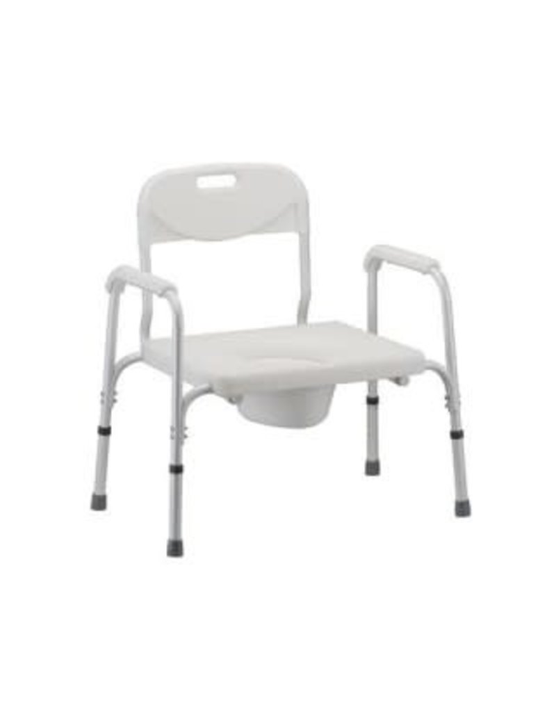 HEAVY DUTY COMMODE W/BACK 450