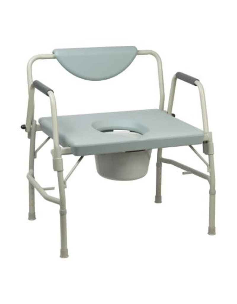 Bariatric Drop Arm Commode