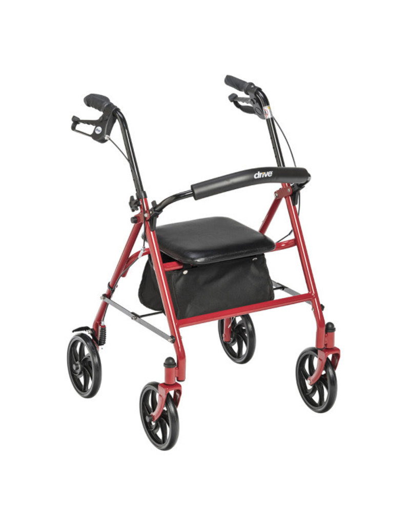 Drive/Devilbiss 4 Wheel Rollator, 7.5" Casters