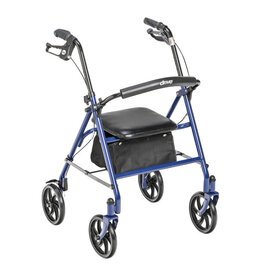 Drive/Devilbiss 4 Wheel Rollator, 7.5" Casters