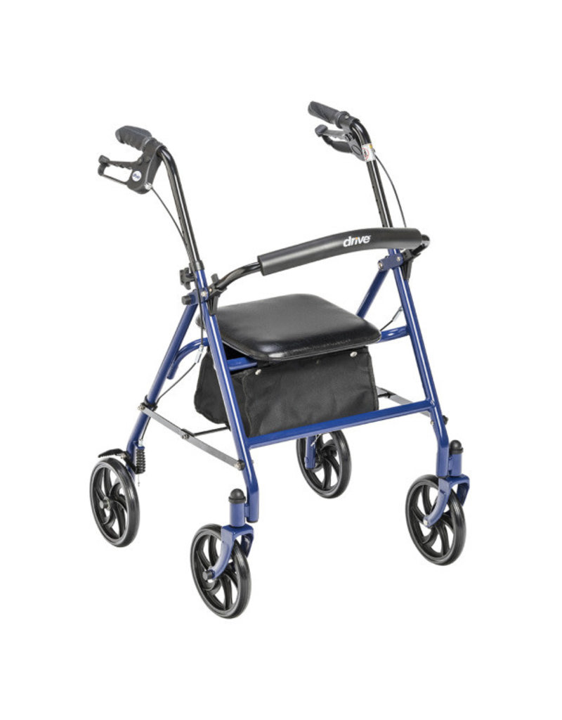 Drive/Devilbiss 4 Wheel Rollator, 7.5" Casters