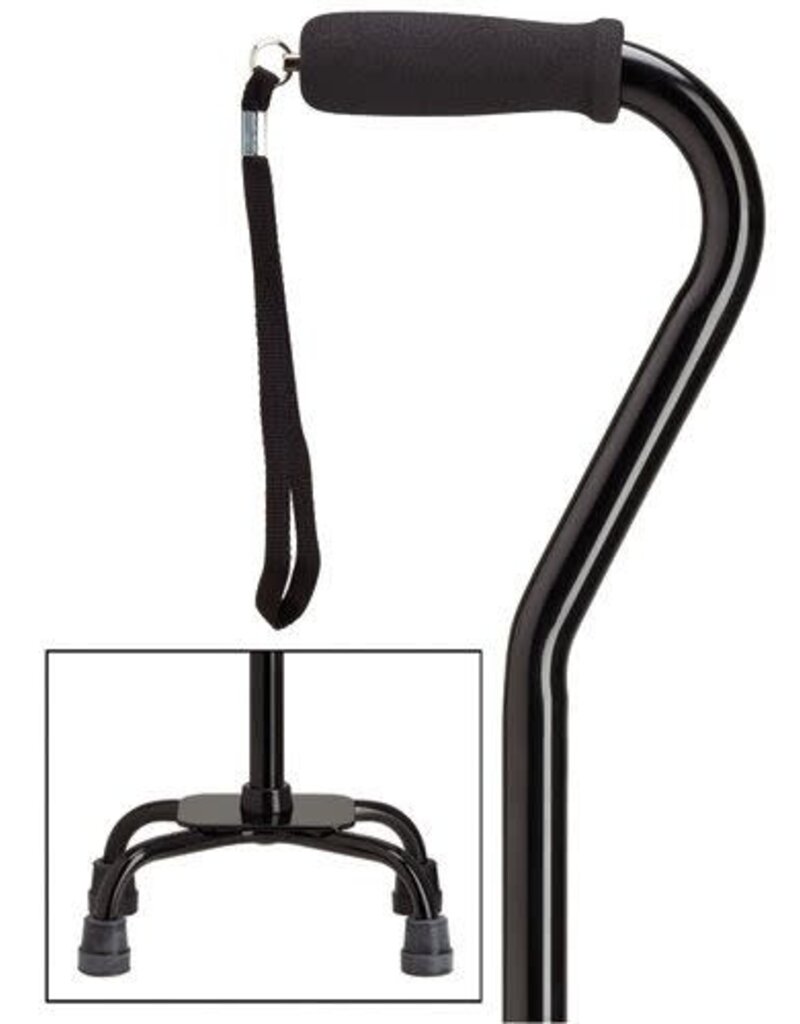Harvy Canes Harvy Quad Base Cane Low Profile