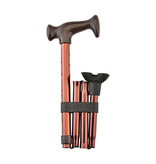 Folding Cane with Mini Quad Tip