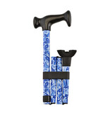 Folding Cane with Mini Quad Tip