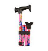 Folding Cane with Mini Quad Tip