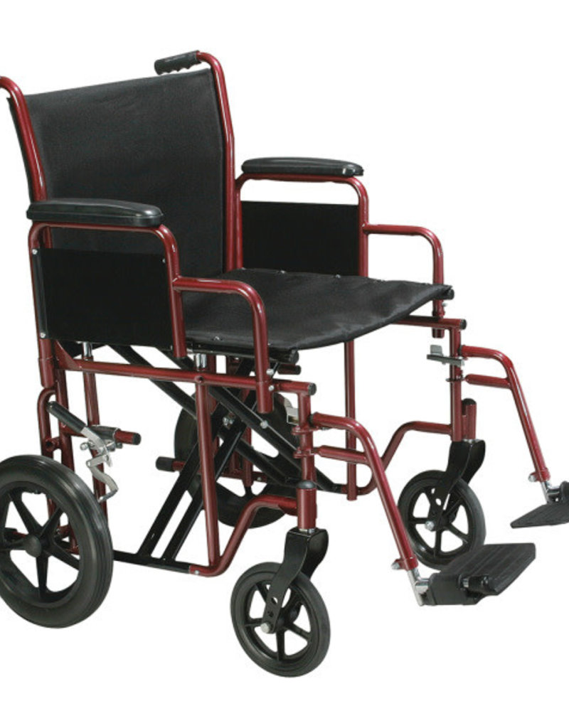 Drive/Devilbiss Bariatric Steel Transport Chair