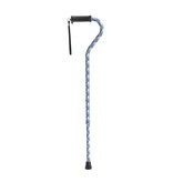 Drive/Devilbiss Adjustable Offset Cane with Gel Grip