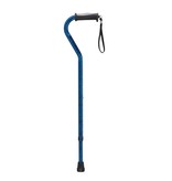 Drive/Devilbiss Adjustable Offset Cane with Gel Grip