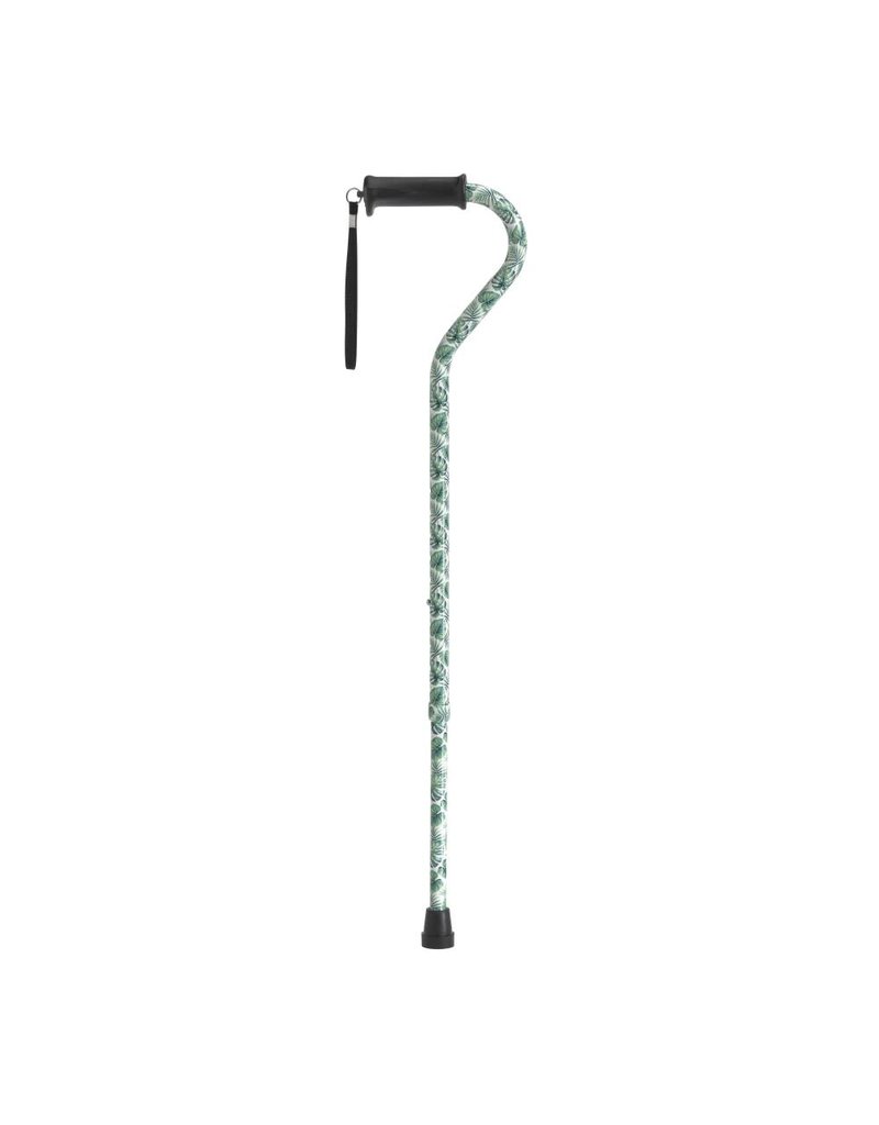 Drive/Devilbiss Adjustable Offset Cane with Gel Grip
