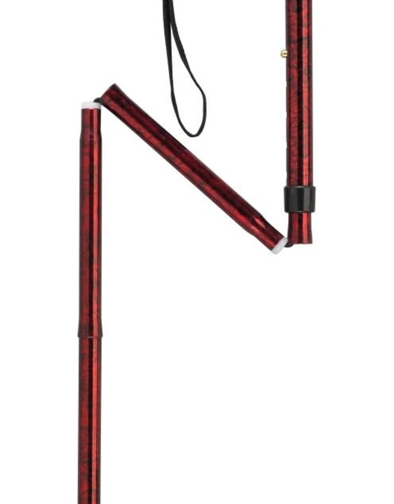 Drive/Devilbiss Lightweight Folding Cane with Gel Handle