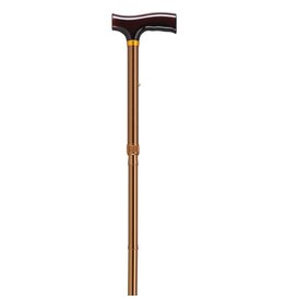Drive/Devilbiss Lightweight Folding Cane with T Handle