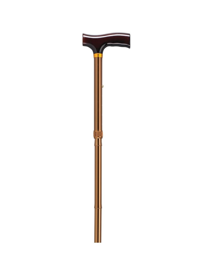 Drive/Devilbiss Lightweight Folding Cane with T Handle