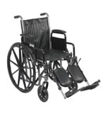 Drive/Devilbiss Silver Sport II 18" Wheelchair