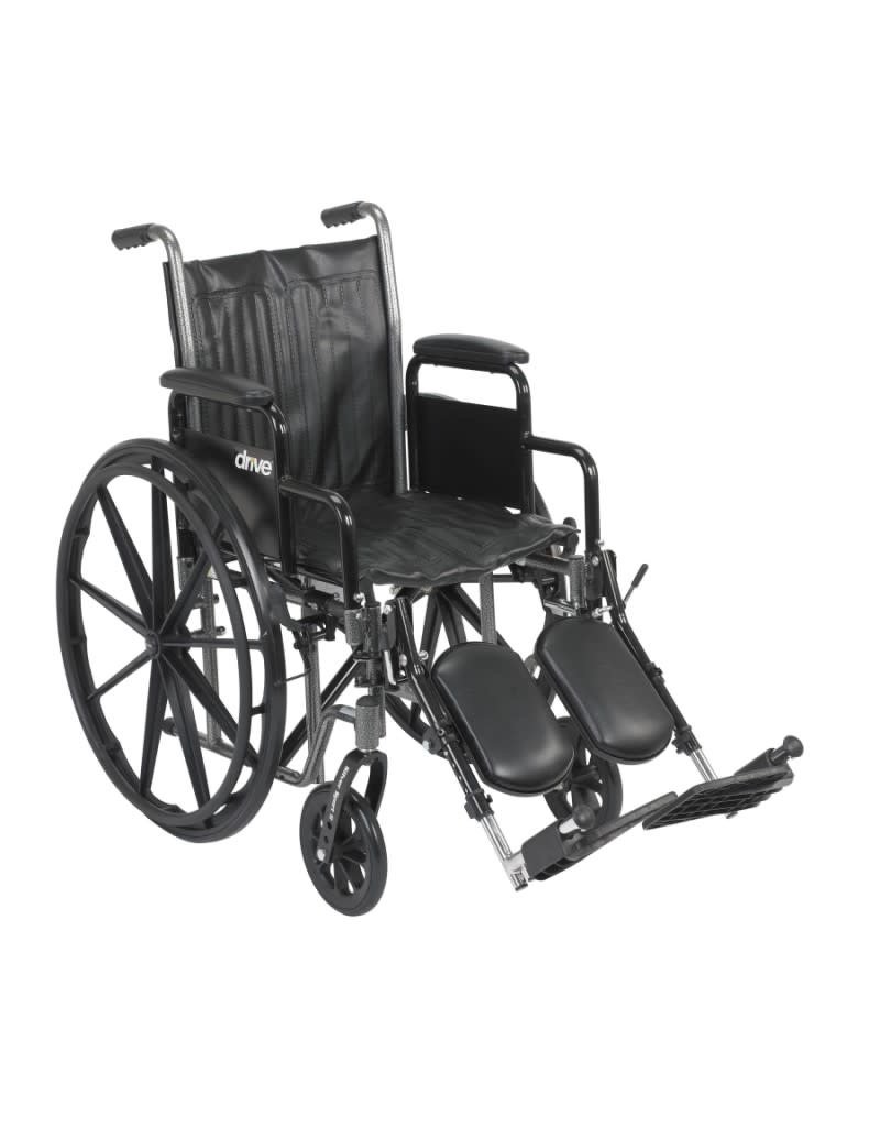 Drive/Devilbiss Silver Sport II 18" Wheelchair