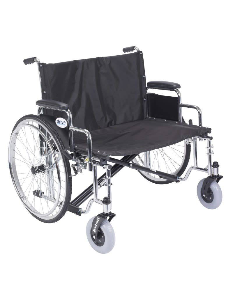 Drive/Devilbiss Sentra EC Heavy Duty Extra Wide Wheelchair