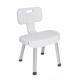 Shower Chair with Folding Back