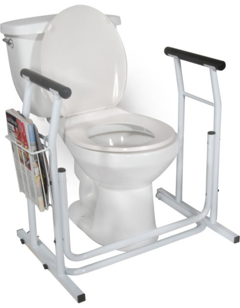 Drive/Devilbiss Free-standing Toilet Safety Rail