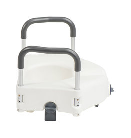 Secure Lock Raised Toilet Seat