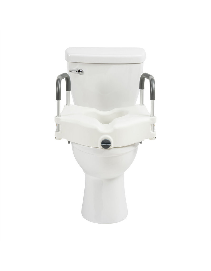 Drive/Devilbiss Secure Lock Raised Toilet Seat