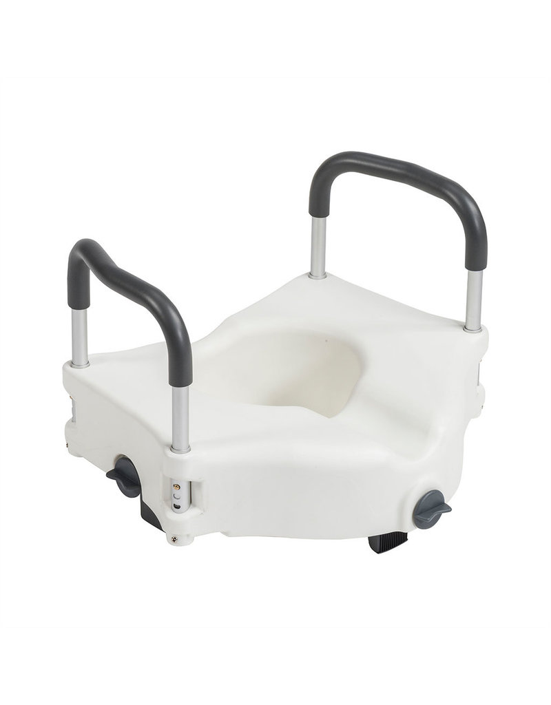 Drive/Devilbiss Secure Lock Raised Toilet Seat