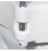 Drive/Devilbiss Raised Toilet Seat with Tool-free Removable Arms