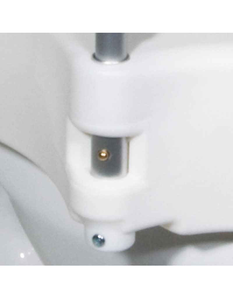 Drive/Devilbiss Raised Toilet Seat with Tool-free Removable Arms