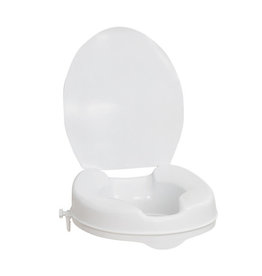 Raised Toilet Seat with Lid