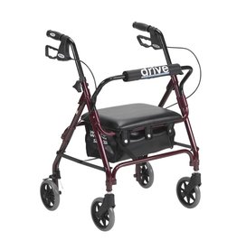 Drive/Devilbiss Junior Rollator with Padded Seat