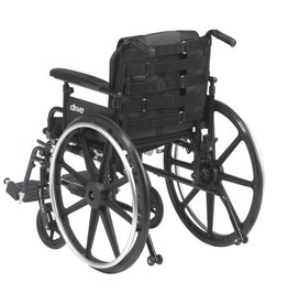 Adjustable Tension Wheelchair Back Cushion