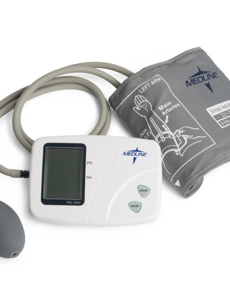Medline Industries Pro Semi-Automatic Digital Blood Pressure Monitor