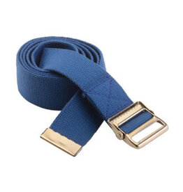 GAIT BELT  52"  BLUE  METAL BU