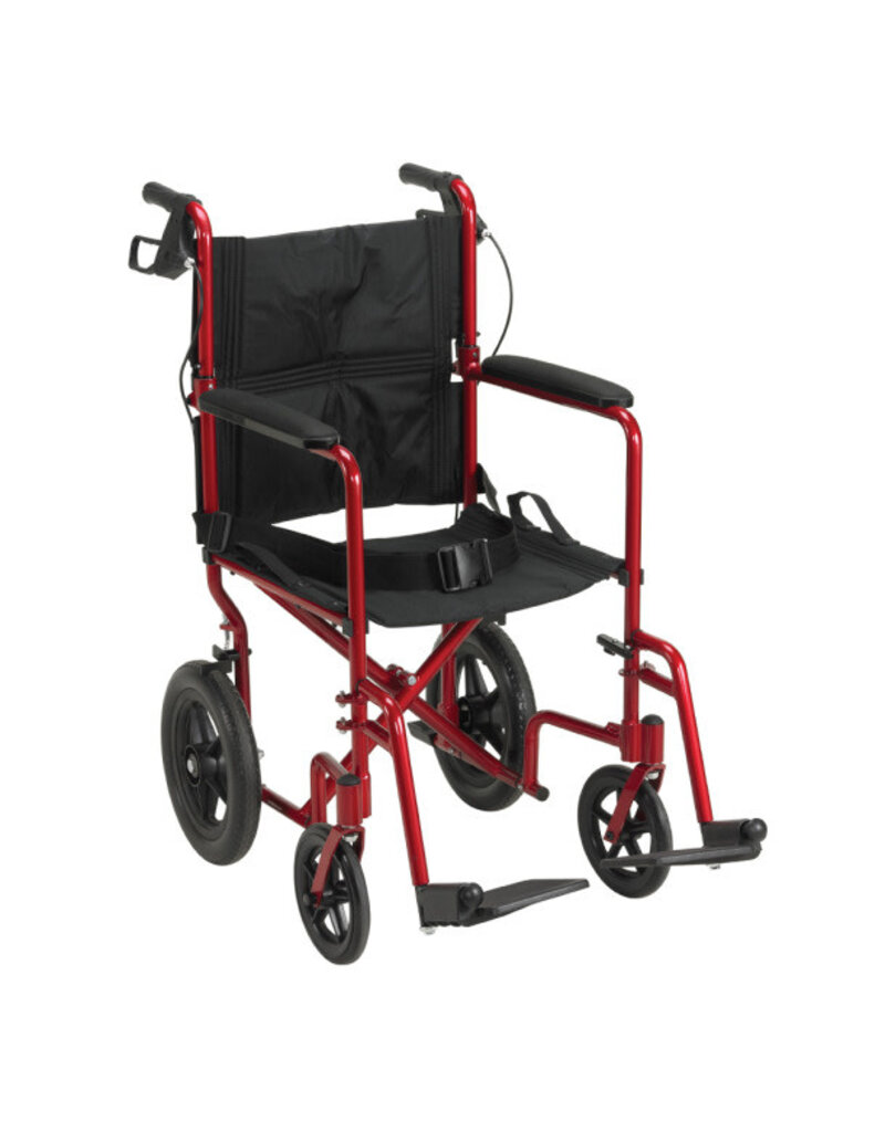 Drive/Devilbiss Lightweight Expedition Aluminum Transport Chair