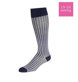 Rejuva Houndstooth Calf 15-20 mmHg