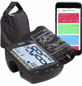 Vive Health Blood Pressure Monitor Compatible with Smart Devices