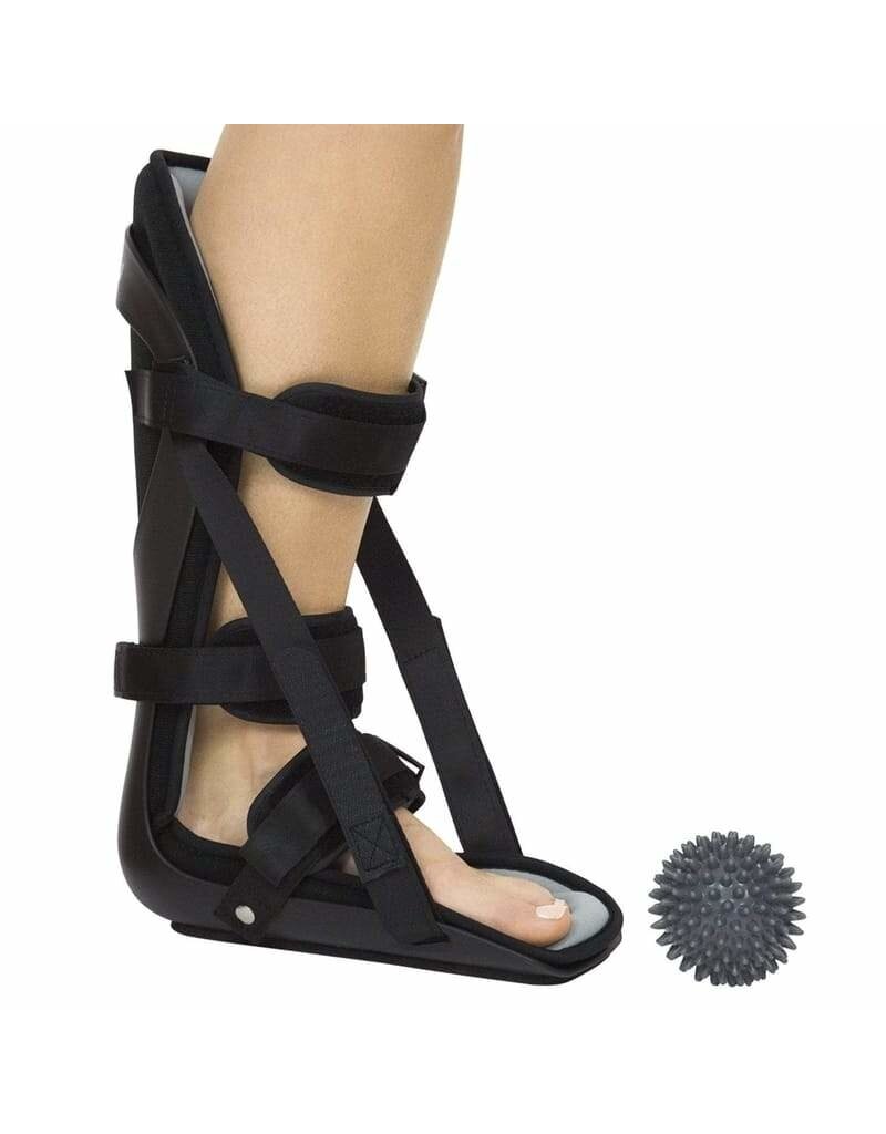 Night Splint Brace Boot for Plantar Fasciitis Walking Foot Sprain Heel Foot  Pain 