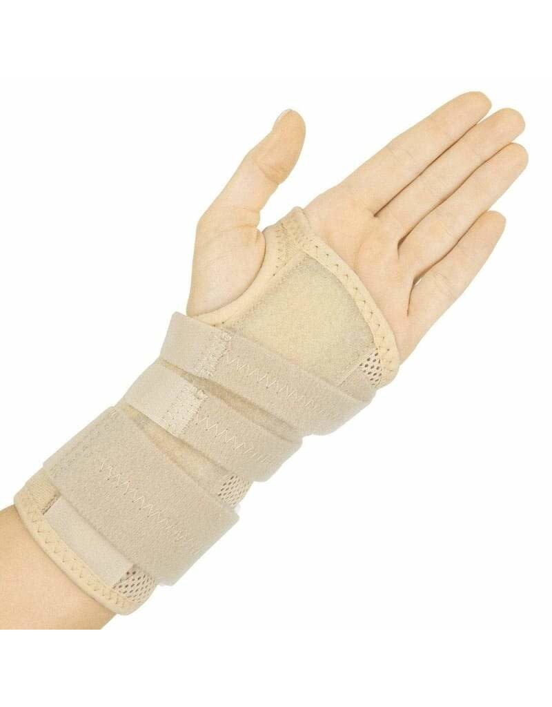 FUTURO Reversible Splint Wrist Brace, Large, Beige - 47855DAB