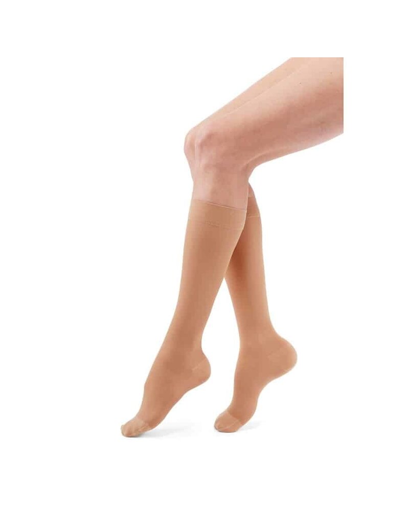 Medi USA Duomed Transparent Calf Closed Toe 15-20 mmHg